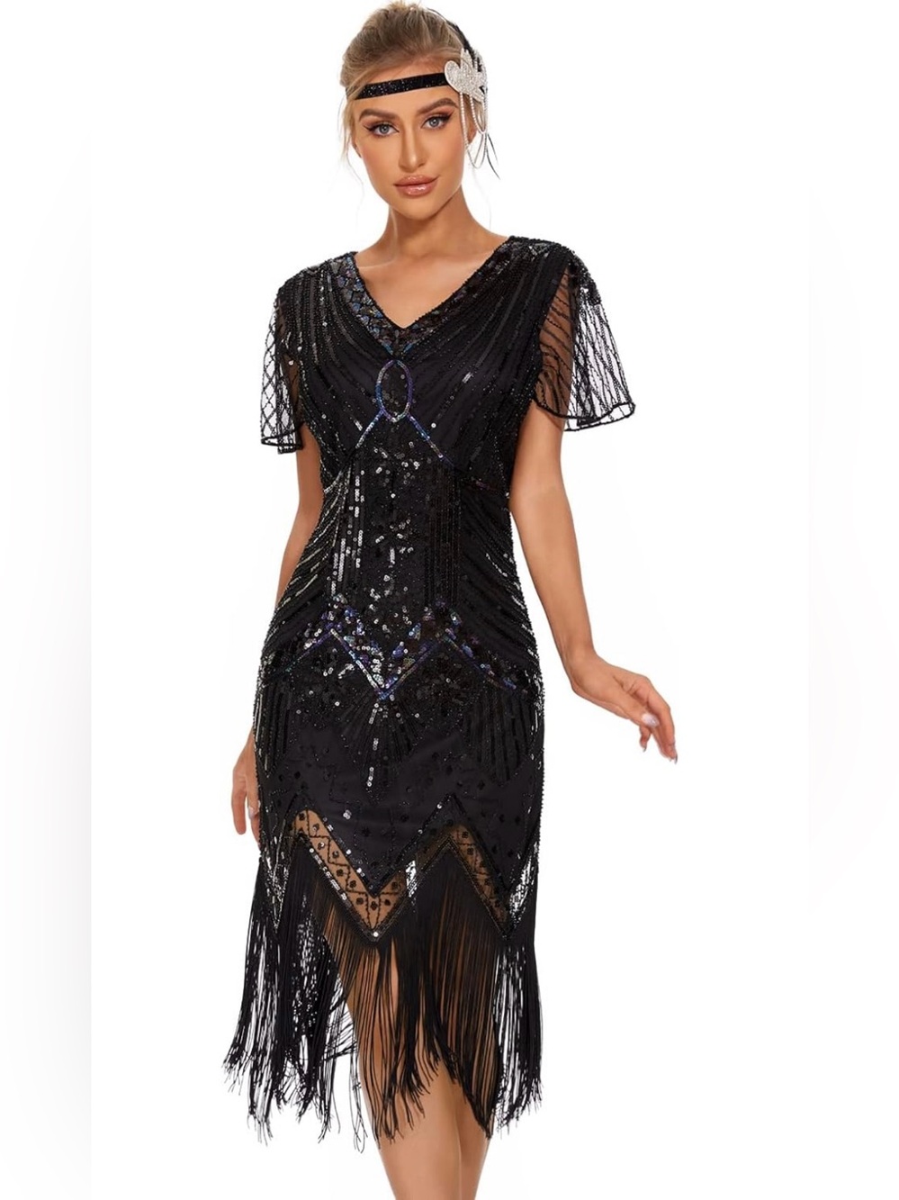 NWT 1920s flapper style sparkly dress ✨